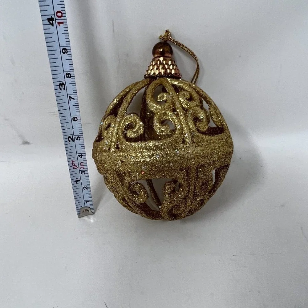 Christmas Ornaments Set of‎ 3 2 Star 1 Ball